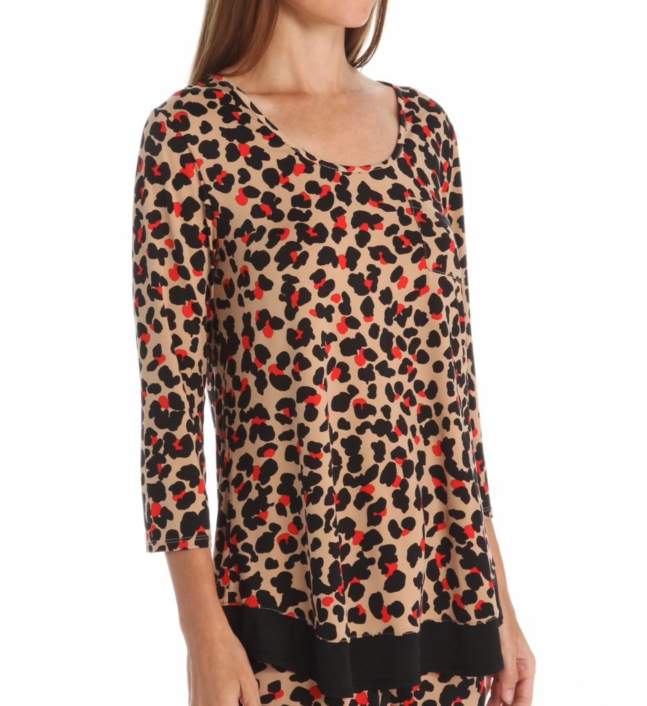 Keeping It Cool 3/4 Sleeve Top-acs