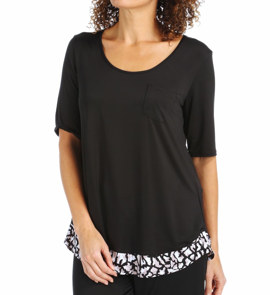 Animal Cool Above the Elbow Sleeve Top-fs