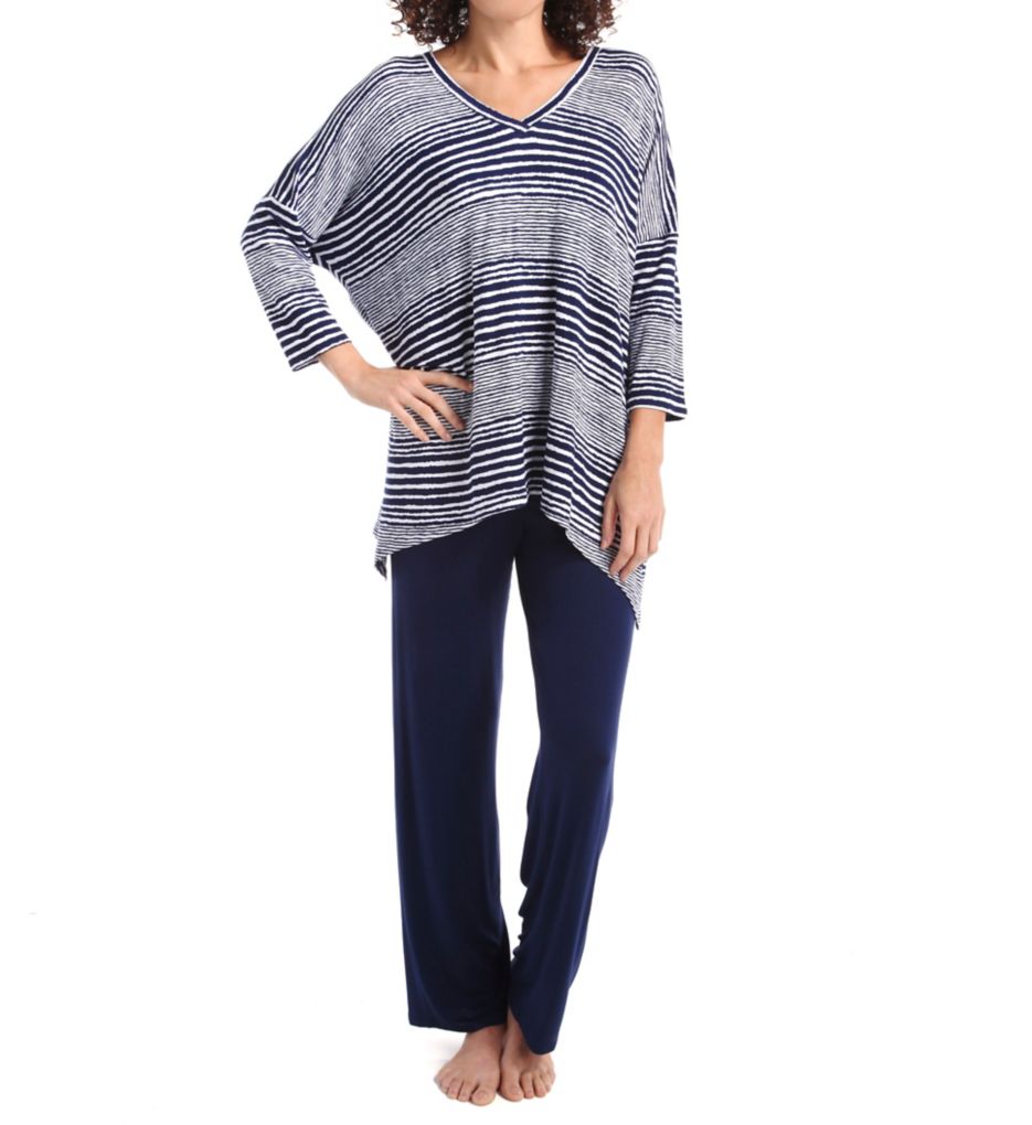 Escape 3/4 Sleeve French Terry Tunic Top-cs1