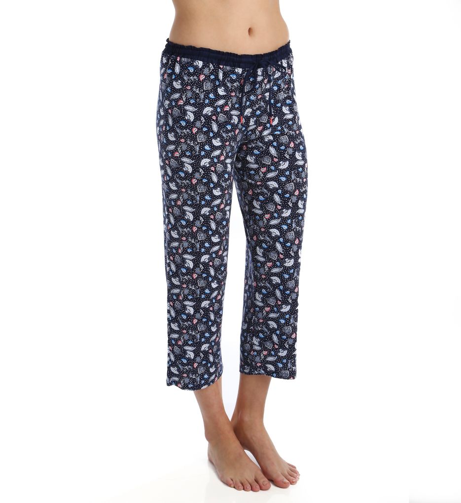 Breezy Blue Cropped Pant-acs