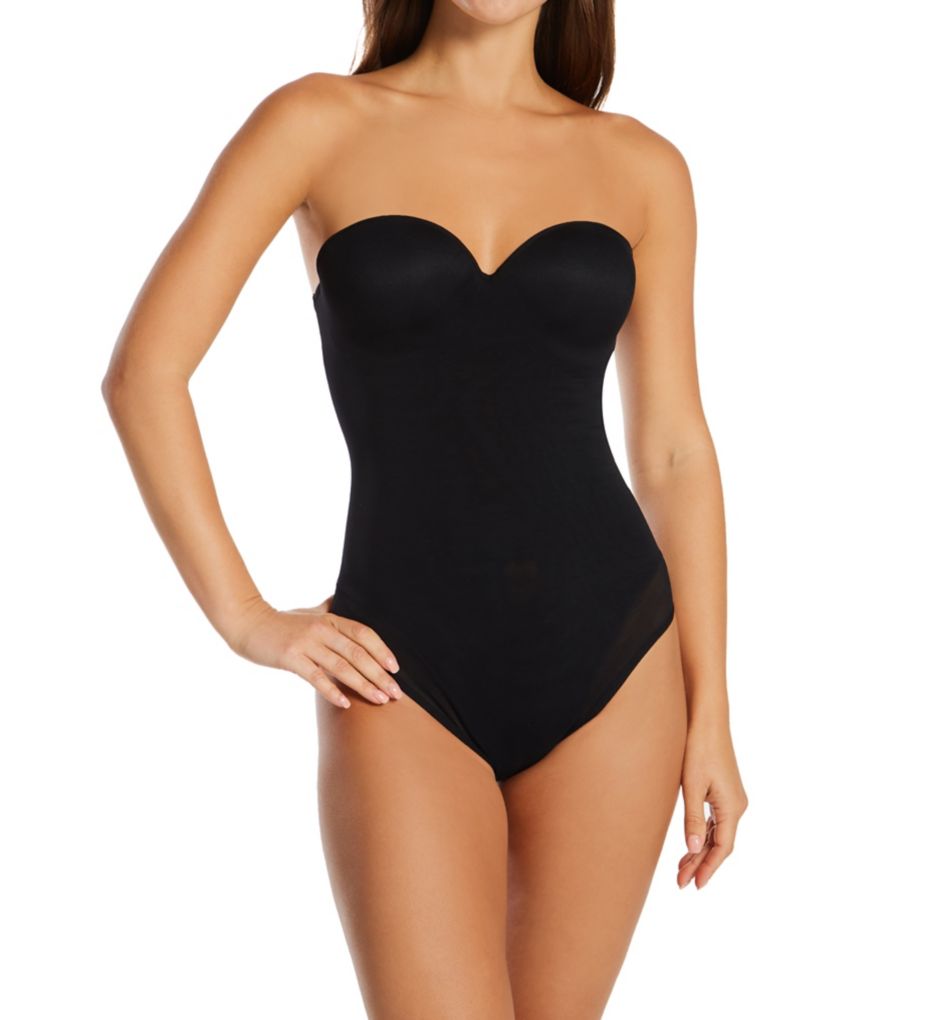 Convertible Strapless Shaping Bodysuit-acs