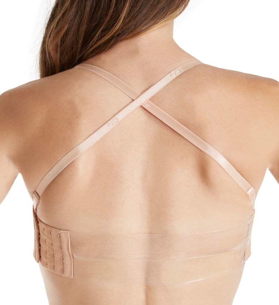 Strapless Bra with Clear Back-cs1