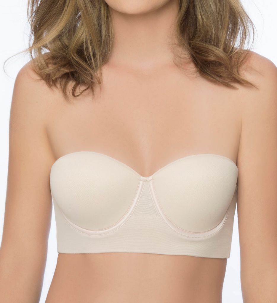 Strapless Control Bra with Extra Side Support Nude 32C by Annette