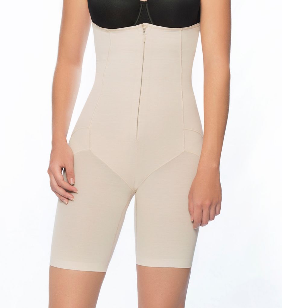 Extra Firm Control High Waist Mid-Thigh Shaper-acs