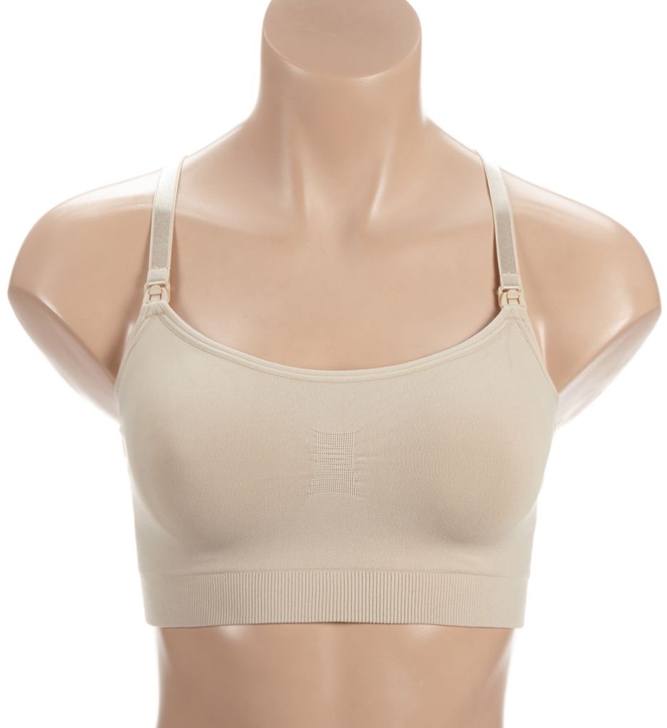 Seamless Racerback Nursing Bra-fs