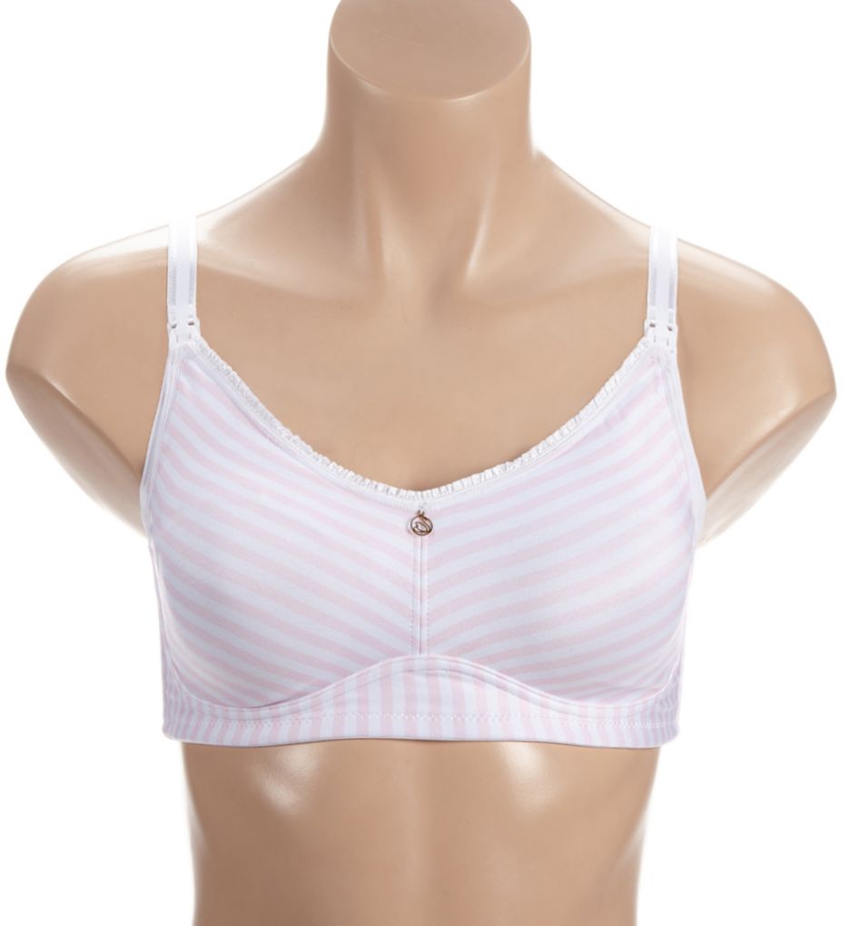 Cute Stripes Nursing Bra-fs