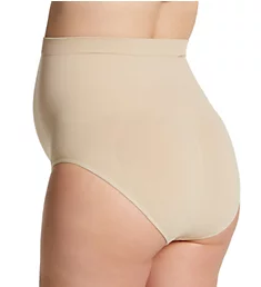 Soft & Seamless Full Coverage Pregnancy Panty Beige M