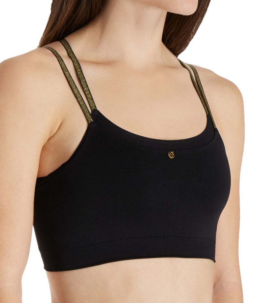 Two Layer Seamless Non-Wire Bra with Inner Support-acs