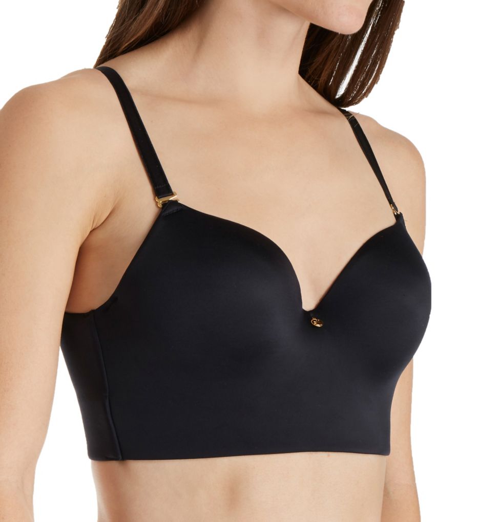 Low Plunge Light Control Bra with Side Support-acs