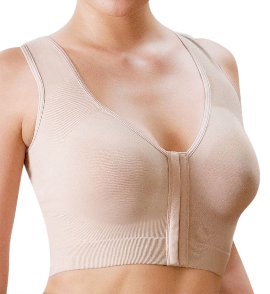 Post Surgical Front Close Longline Recovery Bra-acs