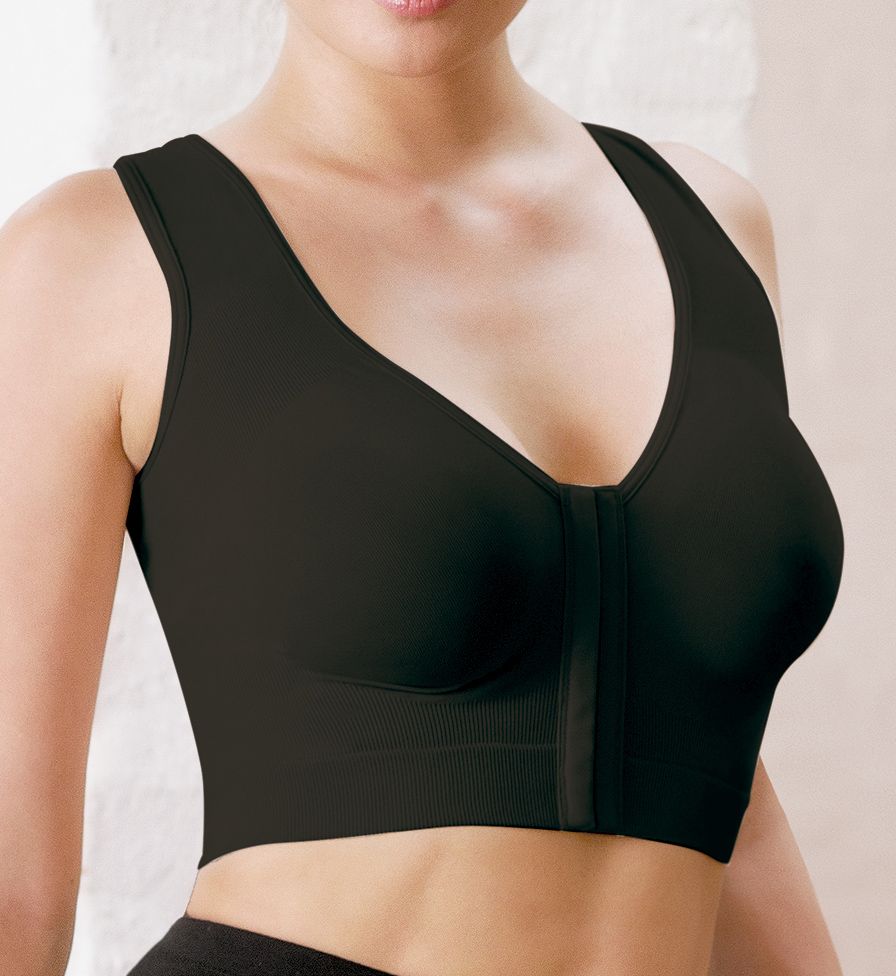 Post Surgical Front Close Longline Recovery Bra-acs