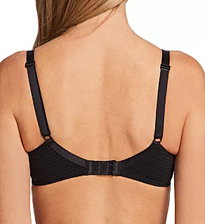 Rayures Ballerine 3/4 Cup Bra Black 34F