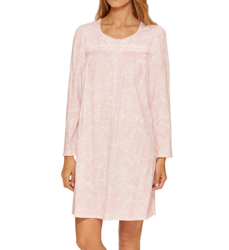 Holiday Hues Long Sleeve Short Nightgown-acs