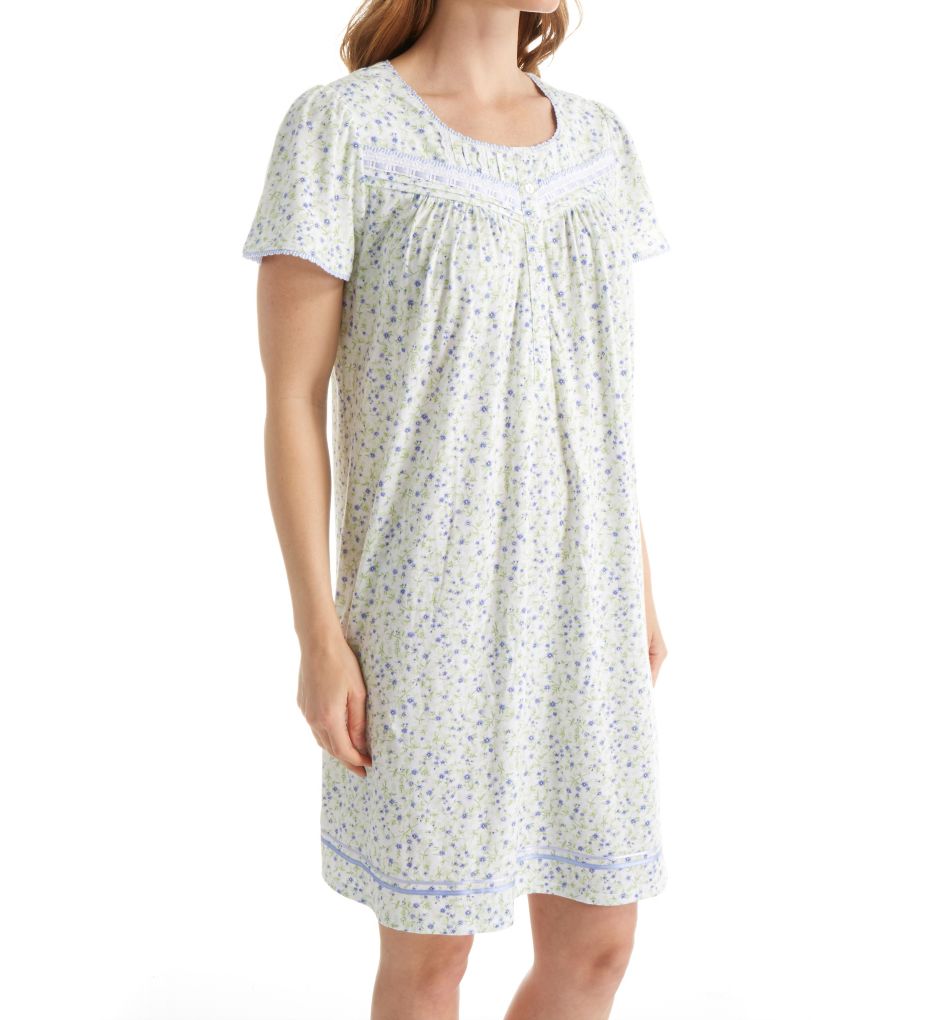 Daydream Short Sleeve Short Nightgown-acs