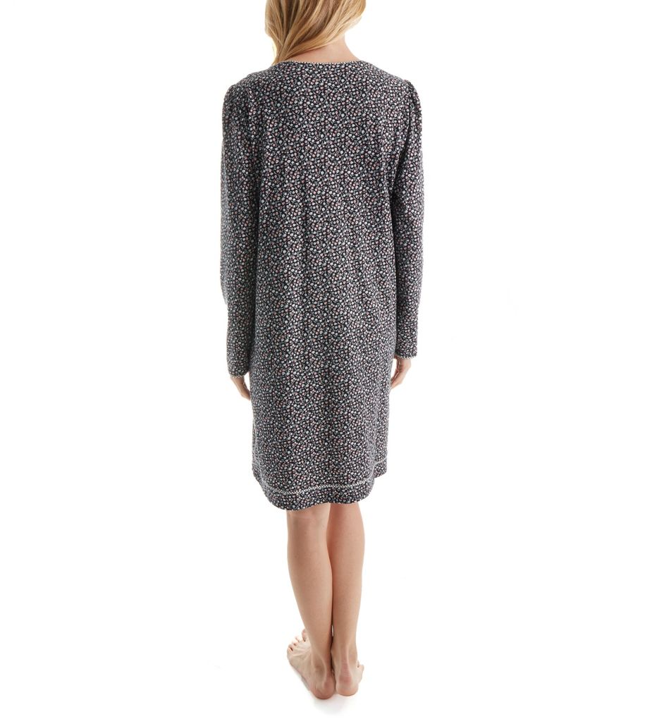 Serenity Long Sleeve Short Nightgown-bs