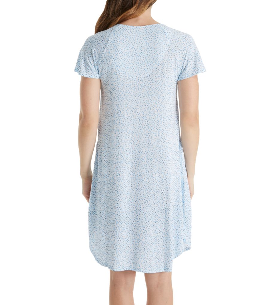 Medallion Short Sleeve Short Nightgown