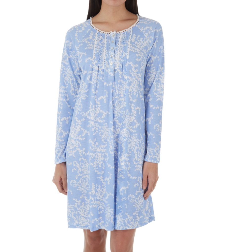 Blue Ivy Long Sleeve Short Gown-fs