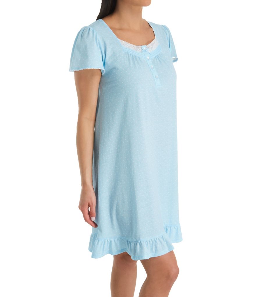 Spring Breeze Short Sleeve Short Gown-acs