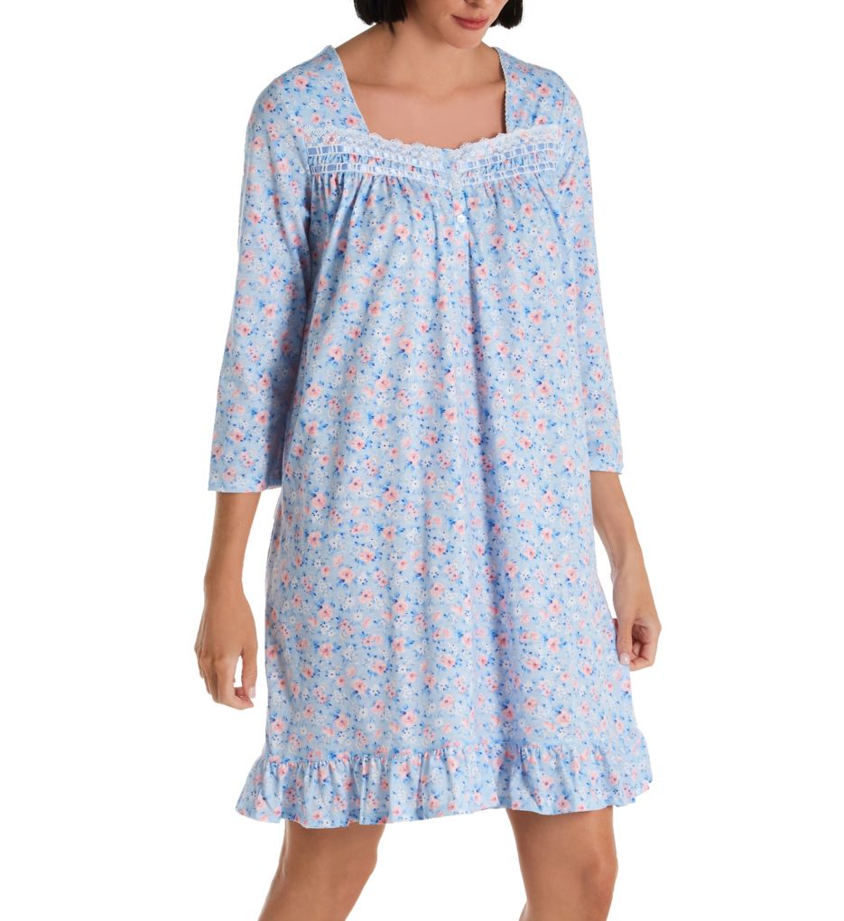 Spring Flurry 3/4 Sleeve Short Gown-acs