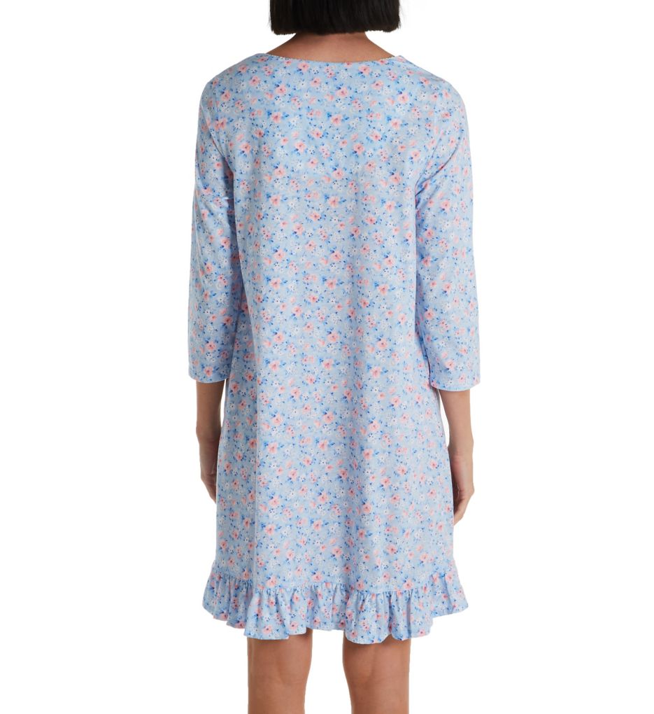 Spring Flurry 3/4 Sleeve Short Gown-bs