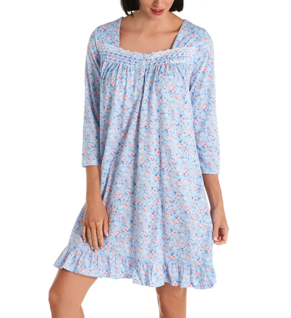 Spring Flurry 3/4 Sleeve Short Gown-fs