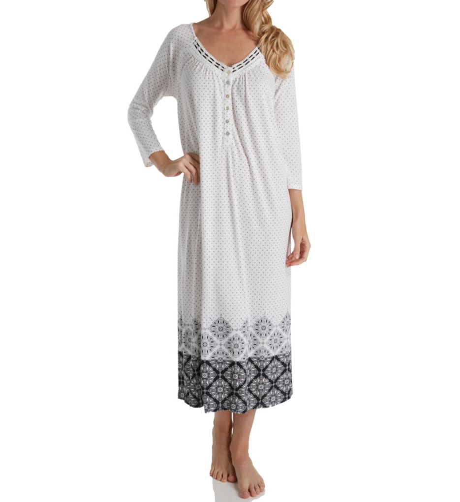 Long Sleeve Long Nightgown-acs