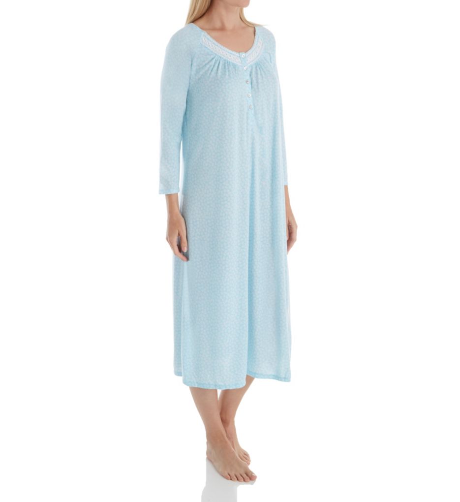 Watercolor 3/4 Sleeve Ballet Nightgown-acs
