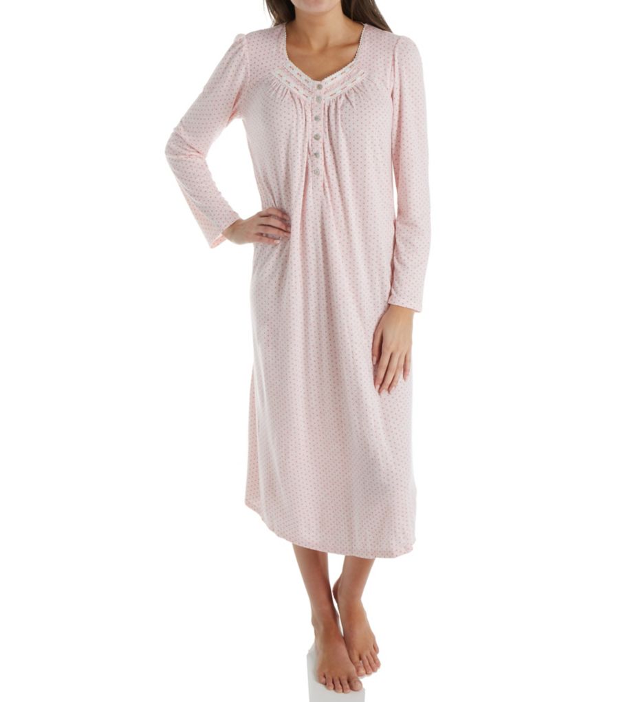 Pink Dreams Long Sleeve Ballet Gown-fs