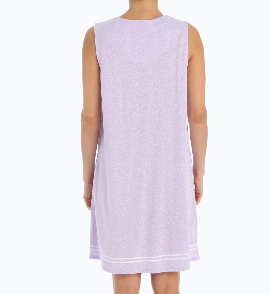 Lavender in Bloom Sleeveless Short Nightgown
