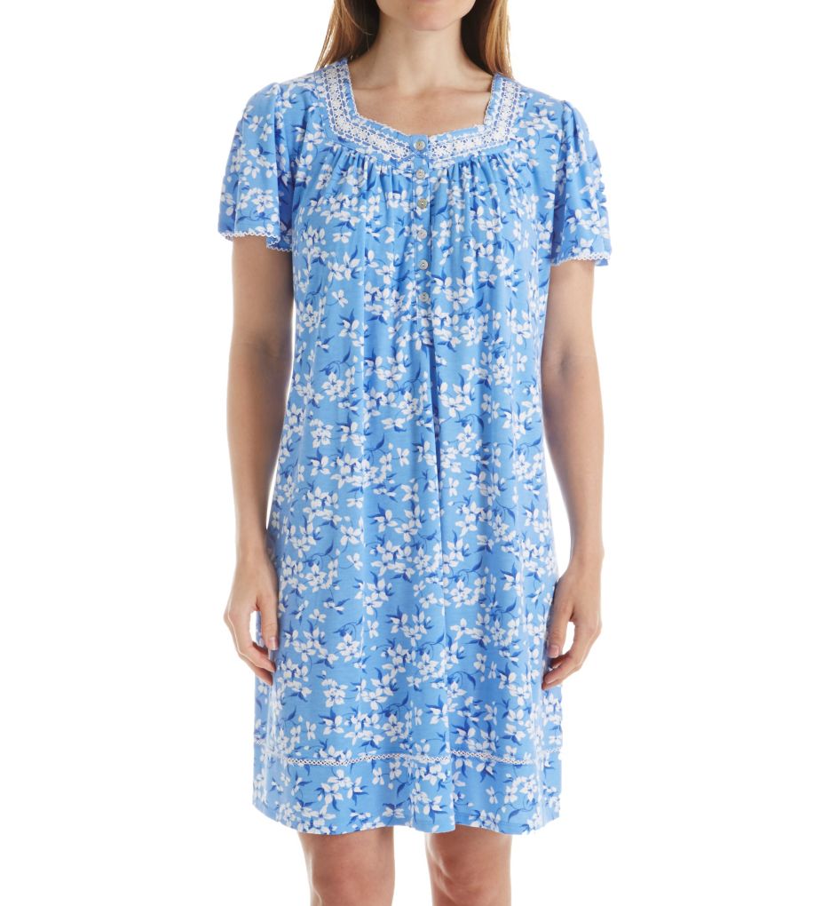Short Sleeve Short Nightgown-fs