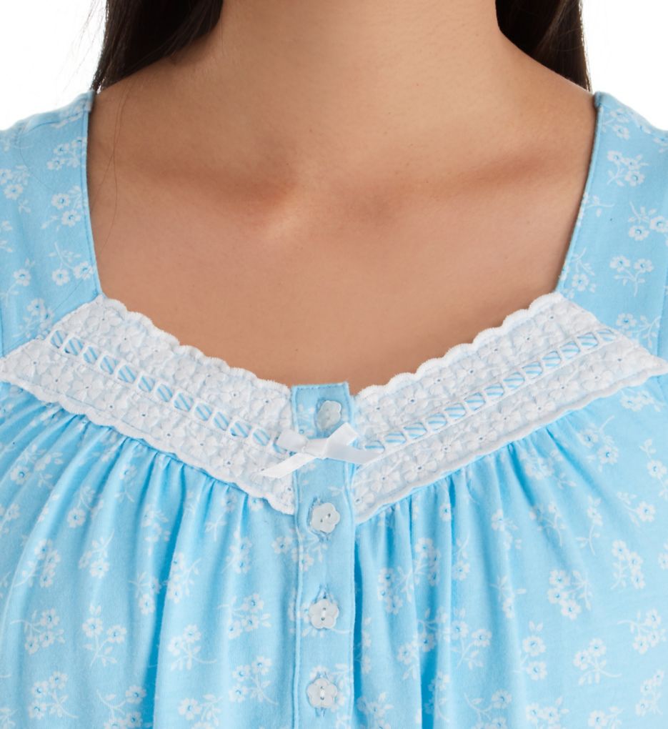 Breeze Cotton Jersey Sleeveless Short Gown-cs2