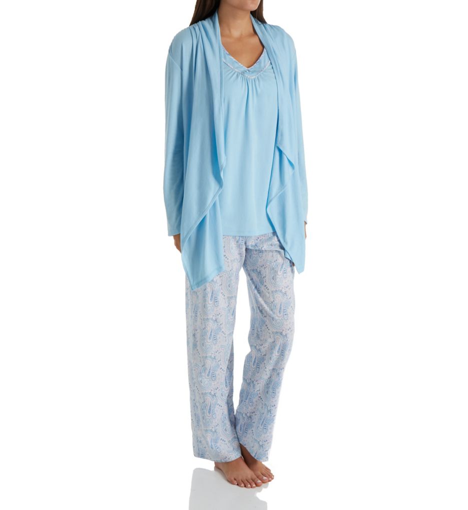 Blue Charm 3 Piece PJ Set-acs