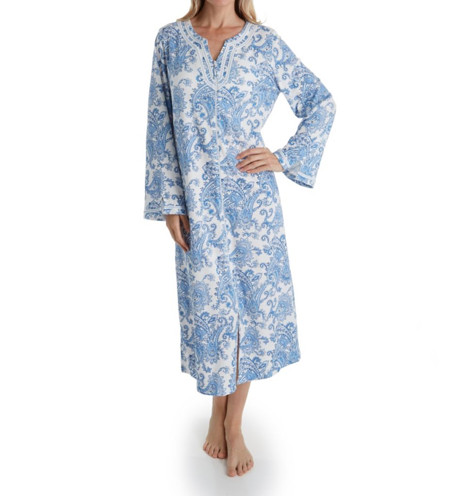 Blue Sky Long Sleeve Caftan-fs