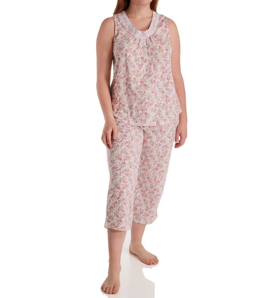 Sleeveless Capri PJ Set-fs