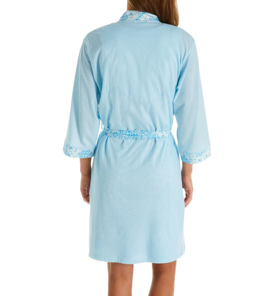 Breeze Cotton Jersey Travel Robe & Chemise Set