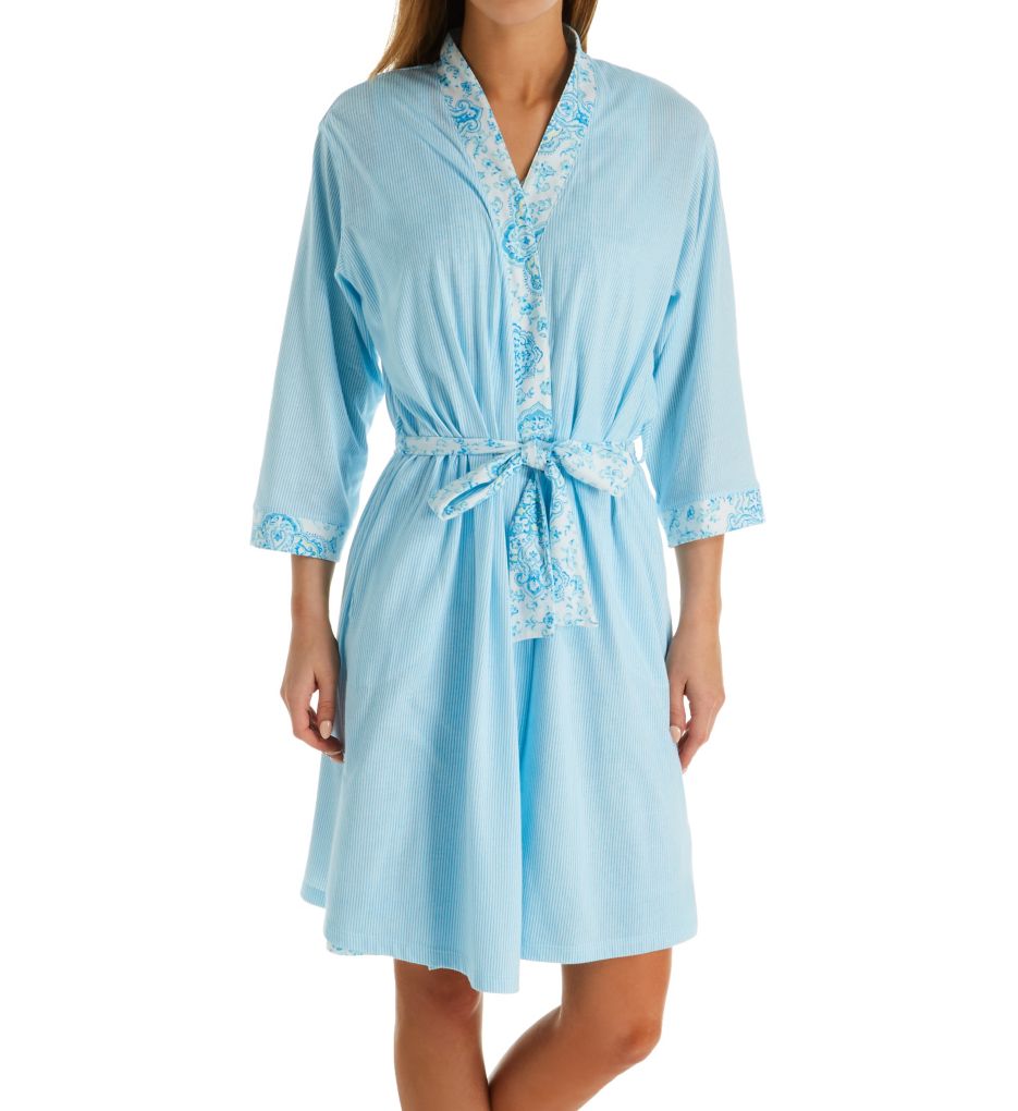 Breeze Cotton Jersey Travel Robe & Chemise Set-cs1