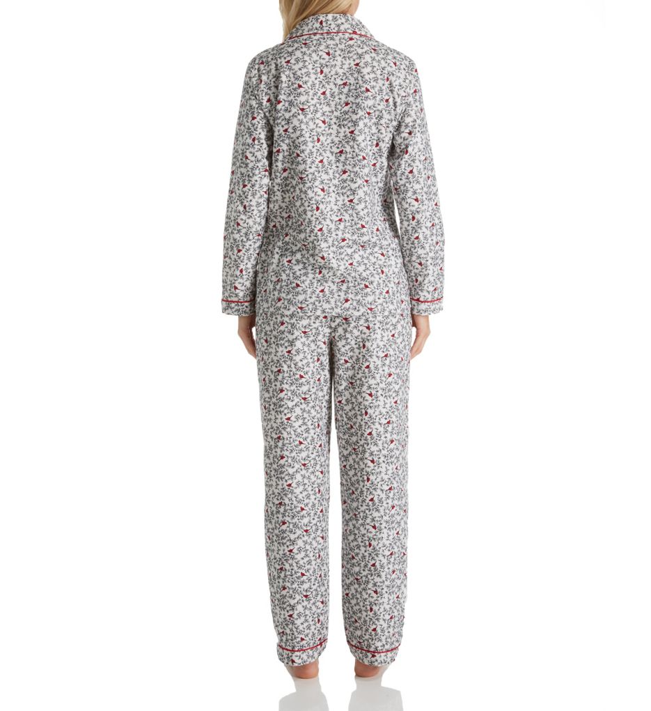 Flannel Long Sleeve Pajama Set-bs