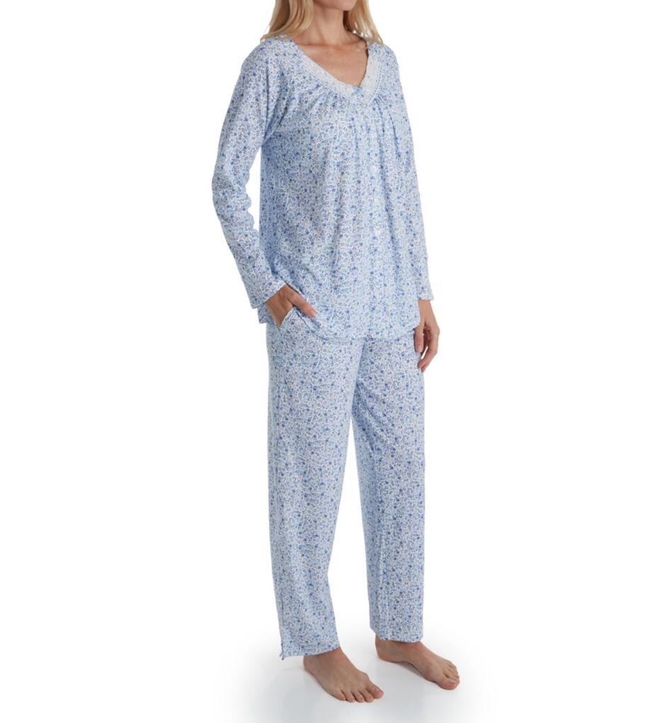 Blue Sky Long Sleeve Long Pant PJ Set-acs