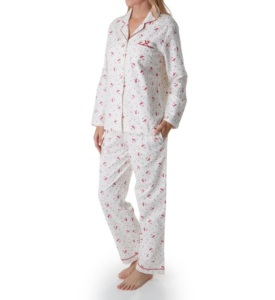 Pink Dreams Cotton Brushed Flannel PJ Set-acs