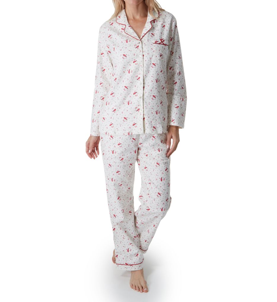 Pink Dreams Cotton Brushed Flannel PJ Set-fs