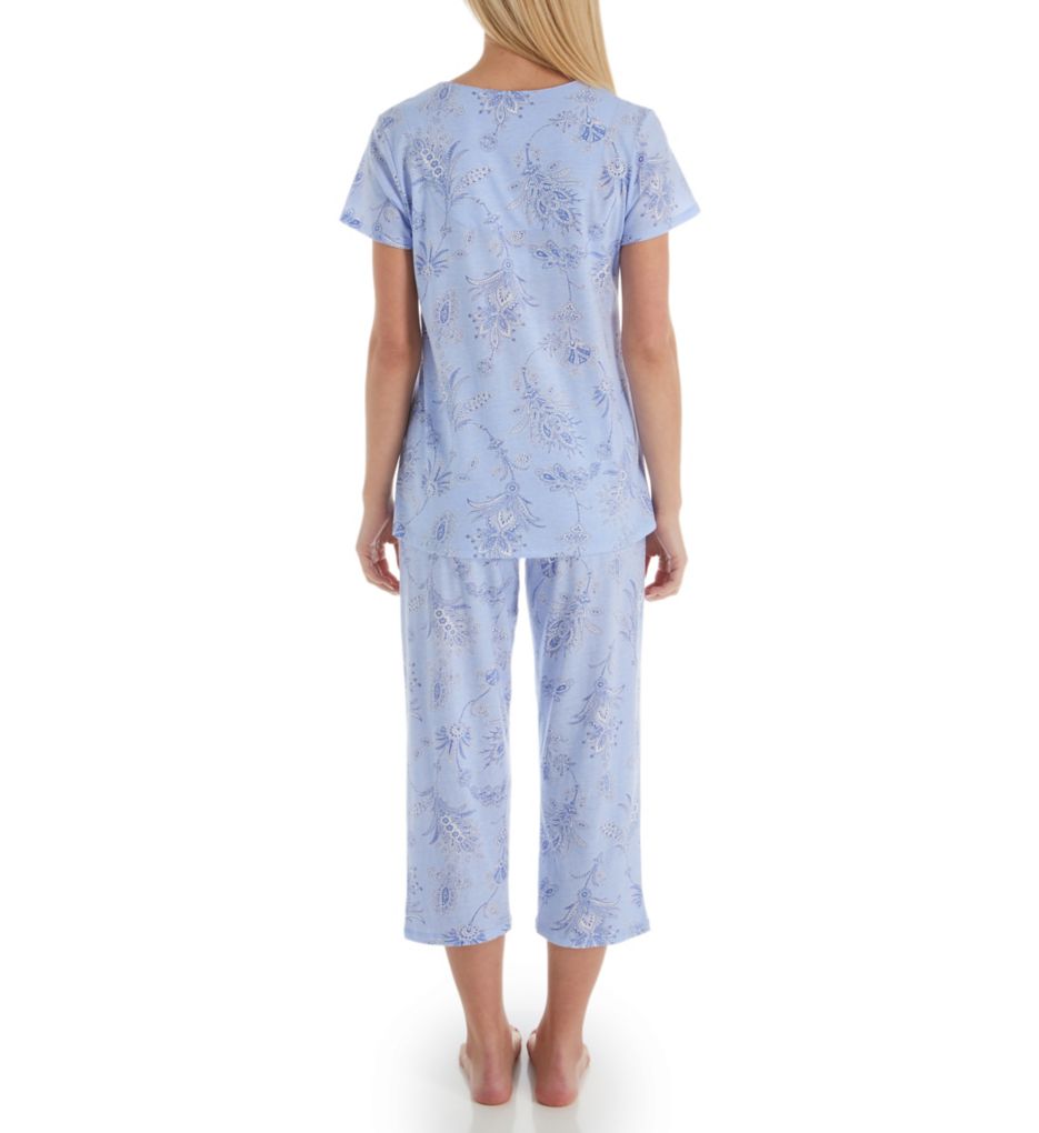 Peri Cotton Short Sleeve Capri PJ Set-bs