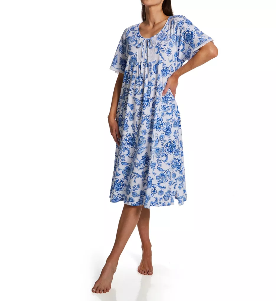 100% Cotton Short Sleeve Gown