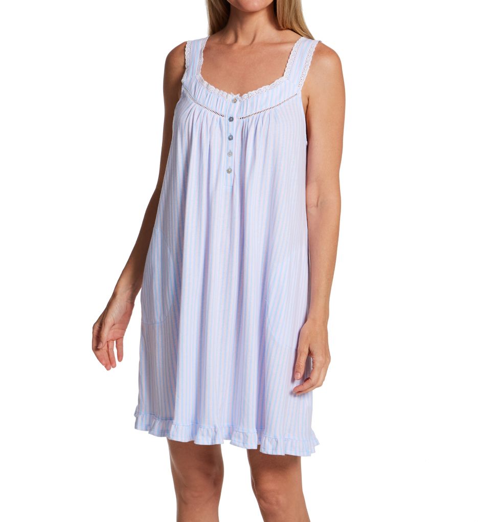 Aria 100% Cotton Sleeveless Short Chemise