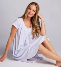 100% Cotton Cap Sleeve Nightgown