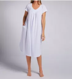 100% Cotton Plus Size Cap Sleeve Nightgown Stripes 4X