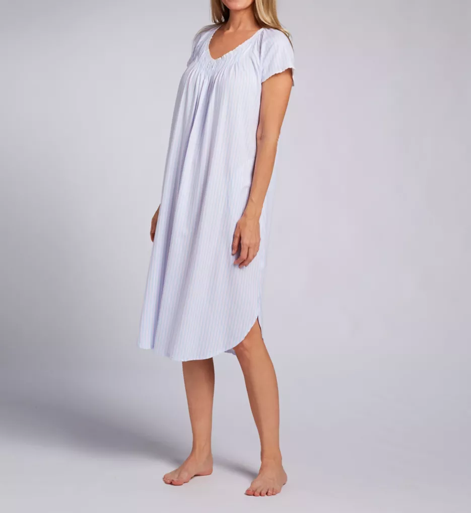 Aria 100% Cotton Plus Size Cap Sleeve Nightgown A80003X - Image 1