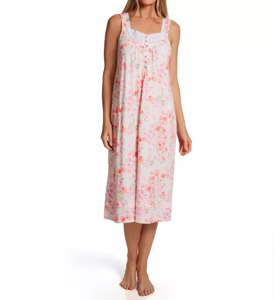 100% Cotton Plus Size 44 Sleeveless Nightgown