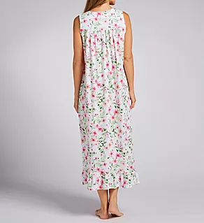Peach Jersey 50 Sleeveless Nightgown