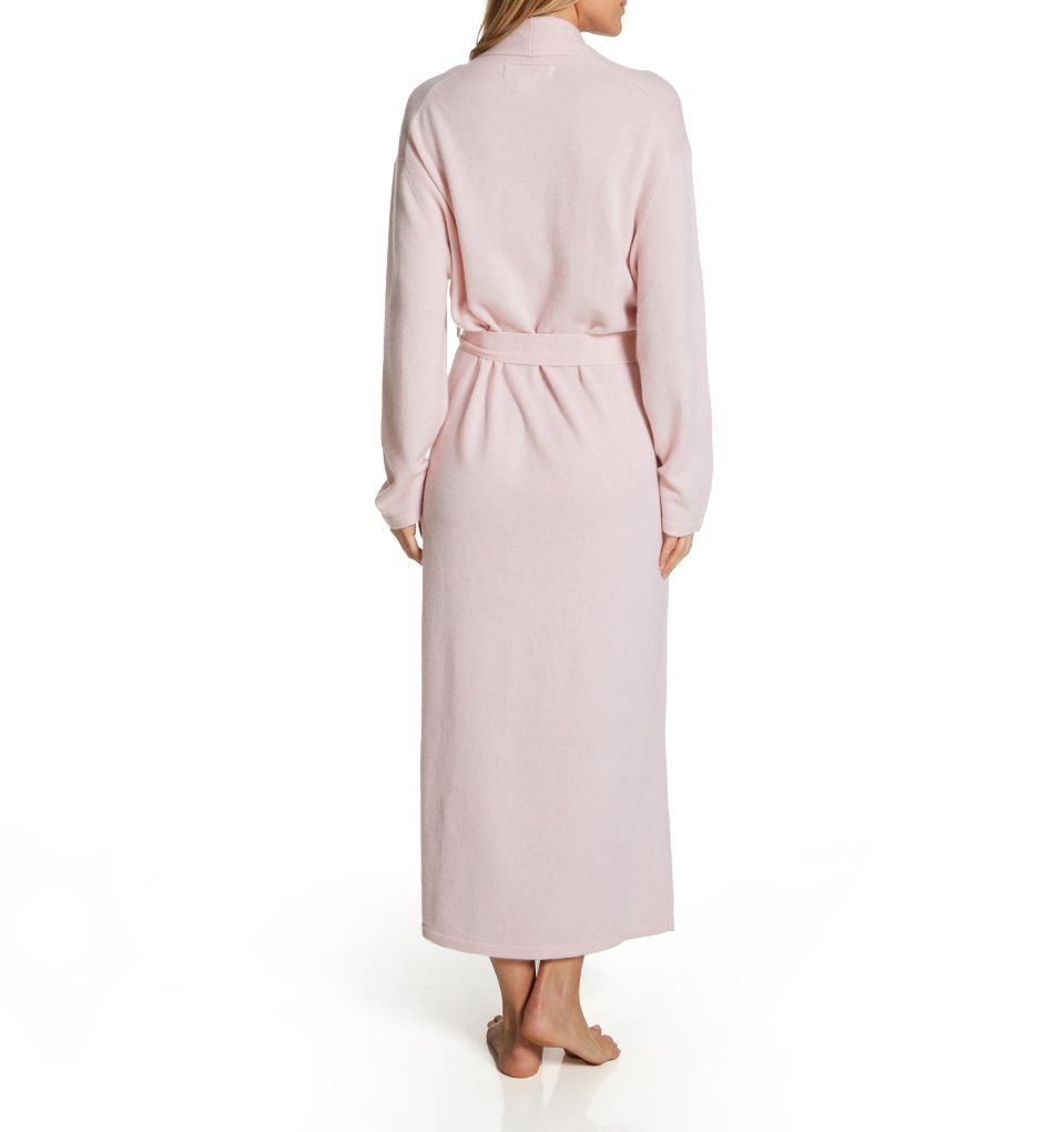 Cashmere Classic Long Robe With Shawl Collar-bs