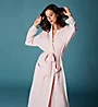 Arlotta Cashmere Classic Long Robe With Shawl Collar Moulin Pink XS  - Image 4